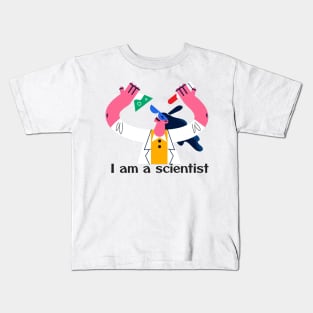 I am a scientist Kids T-Shirt